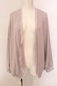 axes femme / UVカットドルマンカーディガン F ラベンダー O-25-02-28-022-AX-TO-IG-OS