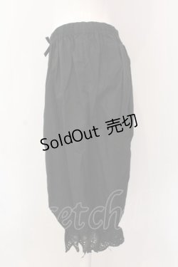 画像2: axes femme kawaii / コットンドロワーズ M クロ O-25-02-28-027-AX-PA-IG-OS