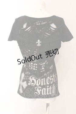 画像3: LAZY DAISY / スパイダーカットプリントTシャツ  ブラック O-25-03-06-031-PU-TS-IG-OS