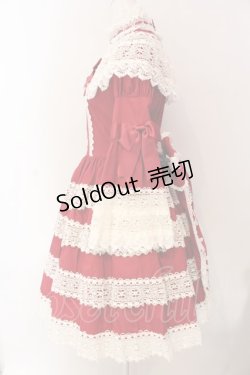 画像5: BABY,THE STARS SHINE BRIGHT / エリザベスワンピースセット  えんじ O-25-03-06-006-BA-OP-OW-OS