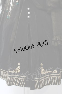 画像4: Lolita原創工作室(海外ロリィタ) / チャイナボタンAラインワピース L ブラック×ゴールド O-25-03-06-008-LO-OP-IG-ZS