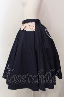 画像4: Angelic Pretty / Milkshakeサーキュラースカート  ネイビー O-25-03-06-010-AP-SK-IG-OS