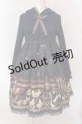 Angelic Pretty / British Bearカットワンピース  ネイビー O-25-03-06-011-AP-OP-IG-OS