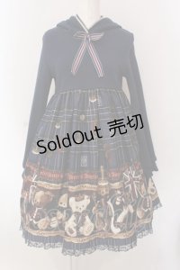 Angelic Pretty / British Bearカットワンピース  ネイビー O-25-03-06-011-AP-OP-IG-OS
