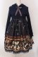 画像1: Angelic Pretty / British Bearカットワンピース  ネイビー O-25-03-06-011-AP-OP-IG-OS (1)