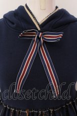 画像2: Angelic Pretty / British Bearカットワンピース  ネイビー O-25-03-06-011-AP-OP-IG-OS (2)