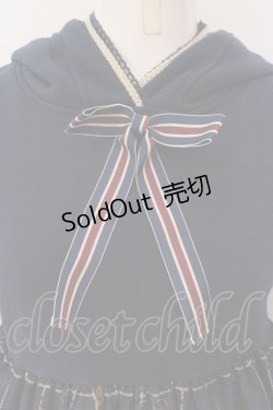 画像2: Angelic Pretty / British Bearカットワンピース  ネイビー O-25-03-06-011-AP-OP-IG-OS