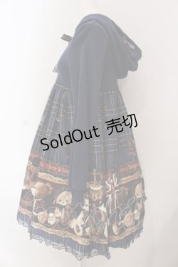 画像4: Angelic Pretty / British Bearカットワンピース  ネイビー O-25-03-06-011-AP-OP-IG-OS