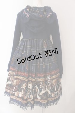 画像5: Angelic Pretty / British Bearカットワンピース  ネイビー O-25-03-06-011-AP-OP-IG-OS