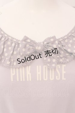 画像2: PINK HOUSE / 水玉プリント使いスムースワンピース  ラベンダー O-25-03-06-015-LO-OP-IG-OS