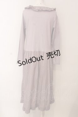 画像5: PINK HOUSE / 水玉プリント使いスムースワンピース  ラベンダー O-25-03-06-015-LO-OP-IG-OS