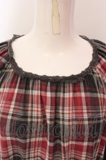 画像2: PINK HOUSE / チェックプルワンピース  グレー O-25-03-06-016-LO-OP-IG-ZI (2)