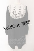 Ank Rouge / スピンドルカットワンピース  クロ×シロ O-25-03-06-019-CA-OP-IG-OS