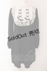 Ank Rouge / スピンドルカットワンピース  クロ×シロ O-25-03-06-019-CA-OP-IG-OS