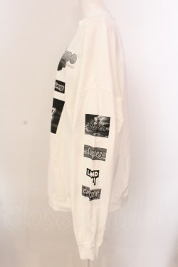 画像2: LAND by MILK BOY / CANDY LOGO L.S. TEE Tシャツ  ホワイト O-25-03-08-029-PU-TS-IG-ZT009