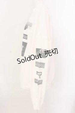画像2: LAND by MILK BOY / CANDY LOGO L.S. TEE Tシャツ  ホワイト O-25-03-08-029-PU-TS-IG-ZT009