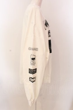 画像3: LAND by MILK BOY / CANDY LOGO L.S. TEE Tシャツ  ホワイト O-25-03-08-029-PU-TS-IG-ZT009