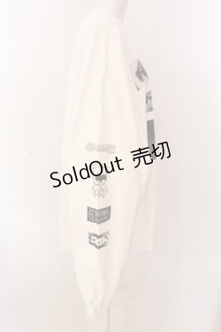 画像3: LAND by MILK BOY / CANDY LOGO L.S. TEE Tシャツ  ホワイト O-25-03-08-029-PU-TS-IG-ZT009