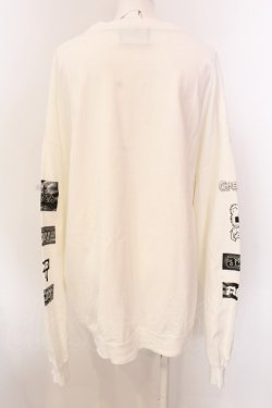 画像4: LAND by MILK BOY / CANDY LOGO L.S. TEE Tシャツ  ホワイト O-25-03-08-029-PU-TS-IG-ZT009