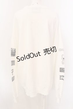 画像4: LAND by MILK BOY / CANDY LOGO L.S. TEE Tシャツ  ホワイト O-25-03-08-029-PU-TS-IG-ZT009