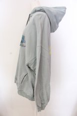 画像2: 【SALE】LAND by MILK BOY / GUN パーカー  ブルーグレーベース O-25-03-08-033-PU-TO-IG-ZT317 (2)
