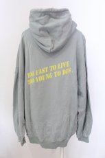 画像3: 【SALE】LAND by MILK BOY / GUN パーカー  ブルーグレーベース O-25-03-08-033-PU-TO-IG-ZT317 (3)
