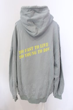画像3: LAND by MILK BOY / GUN パーカー  ブルーグレーベース O-25-03-08-033-PU-TO-IG-ZT317