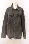 LAND by MILK BOY / TROLLS Gジャン XL グレー系 O-25-03-08-037-PU-JA-IG-ZT096