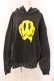 画像1: LAND by MILK BOY / LAND SMILEY HOODIE パーカー  ブラック O-25-03-08-038-PU-TO-IG-ZT094 (1)