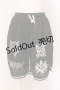 KRY CLOTHING / 「HONKON」ジャージパンツ  ブラック O-25-03-08-004-EL-PA-OW-OS