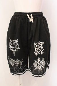 KRY CLOTHING / 「HONKON」ジャージパンツ  ブラック O-25-03-08-004-EL-PA-OW-OS