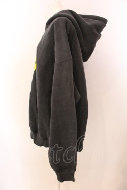 画像2: LAND by MILK BOY / LAND SMILEY HOODIE パーカー  ブラック O-25-03-08-038-PU-TO-IG-ZT094