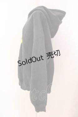 画像2: LAND by MILK BOY / LAND SMILEY HOODIE パーカー  ブラック O-25-03-08-038-PU-TO-IG-ZT094