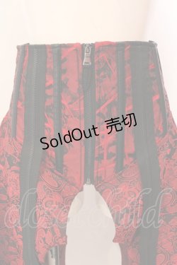 画像2: Qutie Frash / 蝙蝠ラップコルセット  レッド O-25-03-08-041-QU-SK-OW-OS