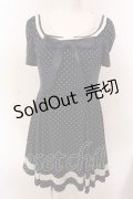 TRALALA  / 水玉セーラーワンピース  ネイビー O-25-03-08-042-LO-OP-OW-OS