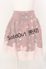 LIZ LISA / LIZ LISA×魔法少女まどかマギカ クッキーリボン柄パネルスカート  アカ O-25-03-08-043-LO-SK-OW-OS