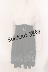 axes femme POETIQUE / ケープデザインシスターワンピース  シロ×クロ O-25-03-08-053-AX-OP-IG-OS