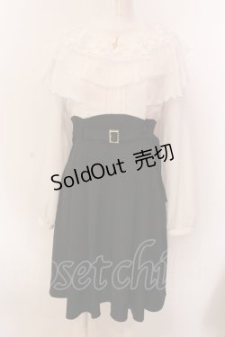 画像1: axes femme POETIQUE / ケープデザインシスターワンピース  シロ×クロ O-25-03-08-053-AX-OP-IG-OS