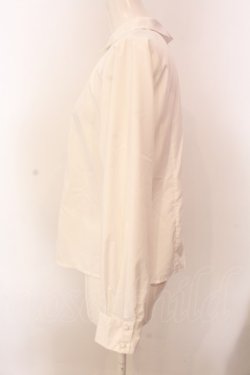 画像2: F&A / サイドカラーシャツ  シロ O-25-03-08-056-LO-BL-IG-ZT140