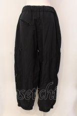 画像3: 【SALE】LAND by MILK BOY / NYLON LOOPY PANTS  ブラック O-25-03-08-006-PU-PA-IG-ZT317 (3)