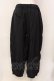 画像3: LAND by MILK BOY / NYLON LOOPY PANTS  ブラック O-25-03-08-006-PU-PA-IG-ZT317 (3)