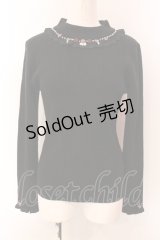 axes femme / バラボトルネックリブプルオーバー F クロ O-25-03-08-062-AX-TO-OW-OS