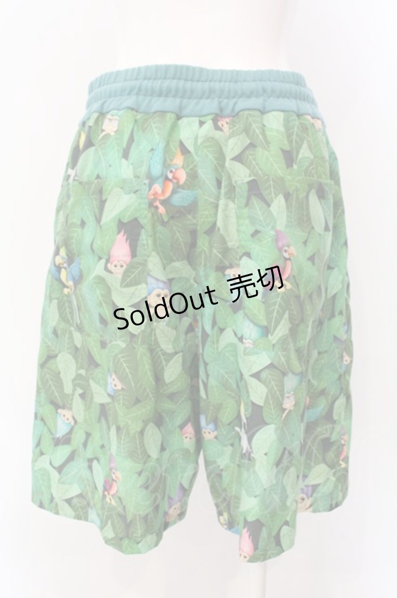 画像3: 【SALE】MILKBOY / TROLLS FOREST SHORTS パンツ  グリーン O-25-03-08-007-MB-PA-IG-ZT009 (3)