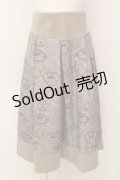 axes femme POETIQUE / ストロベリーラベルタックスカート M ブラウン O-25-03-08-070-AX-SK-OW-OS