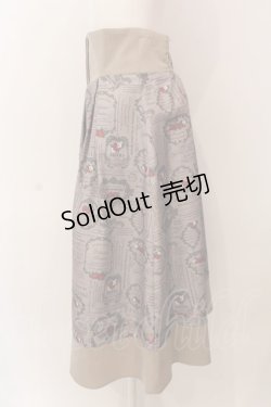 画像2: axes femme POETIQUE / ストロベリーラベルタックスカート M ブラウン O-25-03-08-070-AX-SK-OW-OS