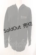 Deorart / ウイングptZIPパーカー L ブラック O-25-03-08-075-PU-TO-OW-OS