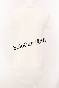 画像3: PEACE NOW / ウイング＆クロスptサイドギャザーカットソー M ホワイト O-25-03-08-076-PU-TO-OW-OS