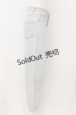 画像2: Fi.n.t / 【サイズ展開】ハイウエストストレートデニムパンツ 2 ライトインディゴ O-25-03-08-081-CA-PA-IG-ZT140
