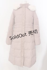 axes femme / フード付きダウンコート M ピンク O-25-03-08-010-AX-CO-OW-OS