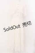 axes femme / ケープ風レースティアードワンピース F キナリ O-25-03-08-011-AX-OP-OW-OS